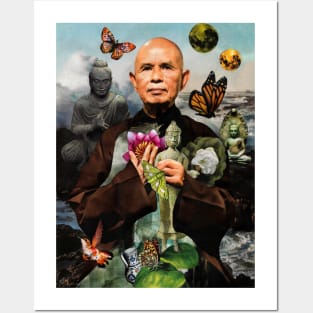 Thich Nhat Hanh Buddha Zen Meditation Enlightenment Books Posters and Art